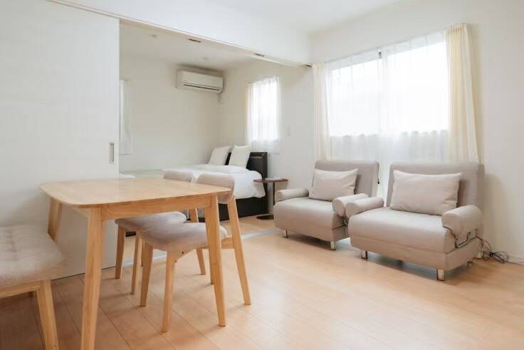駒込の一戸建てのリビング