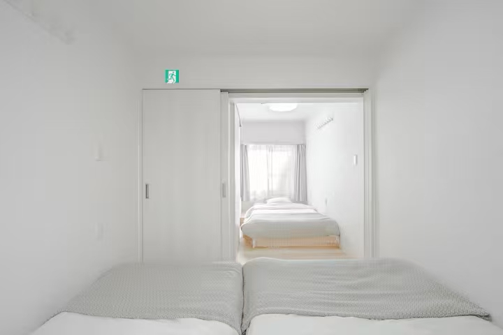 大塚の一戸建ての寝室